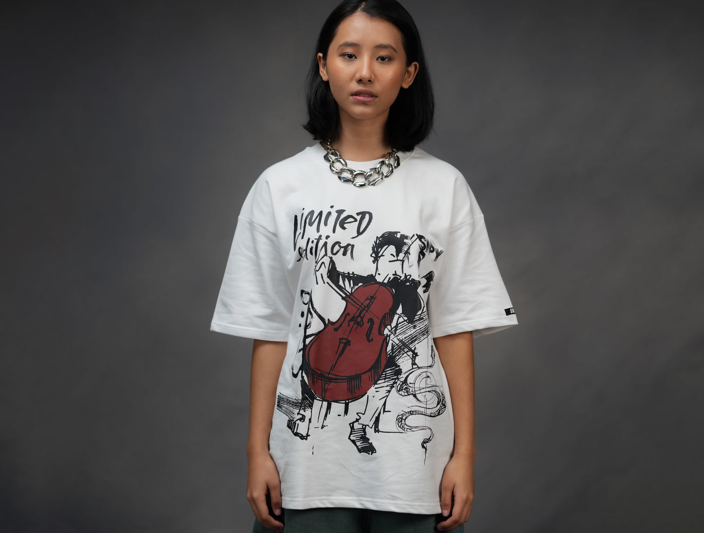 The violin tee