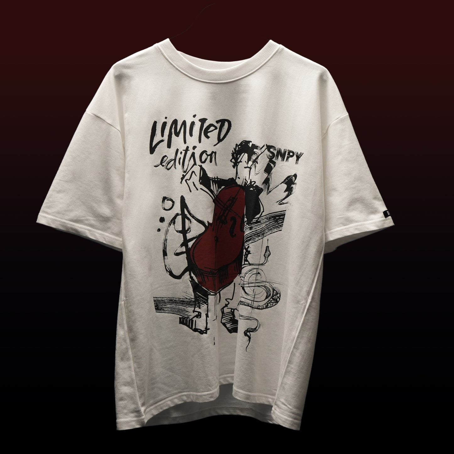 The violin tee