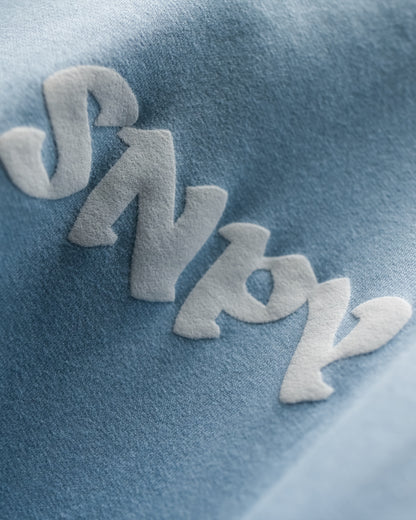 Ice blue basic tee